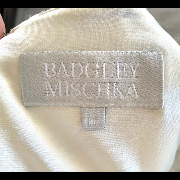 Gorgeous black and white BADGLEY MISCHKA short dress - Picture 7 of 7